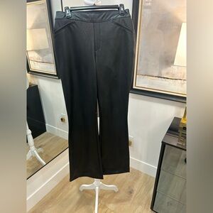 SPANX Black Pleather Women's Pants